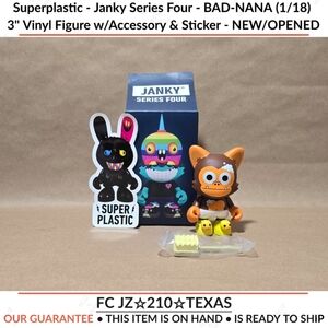 Superplastic - Janky Series Four - BAD-NANA (1/18) 3" Vinyl Figure - NEW/OPENED